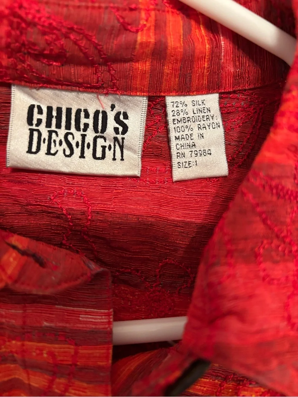 Chicos lightweight textured
